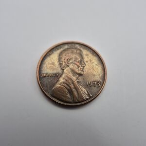 1973 Vintage Copper Penny